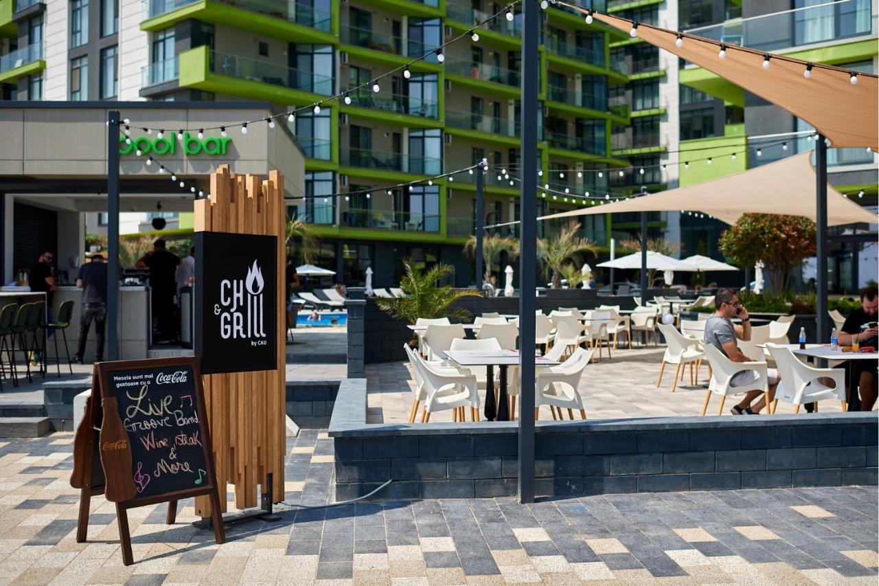 Sunfest Aparthotel Pool & Spa Mamaia Nord Năvodari Eksteriør billede